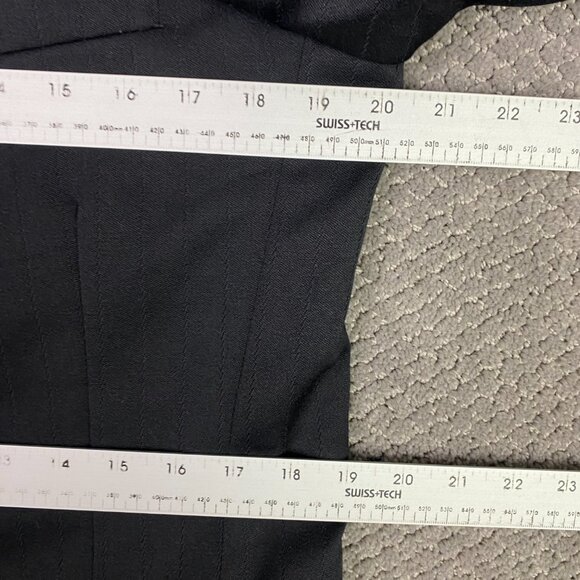 Vintage Pierre Cardin Tuxedo Dinner Jacket Blazer Men's 37R Black Made in USA - Picture 7 of 16